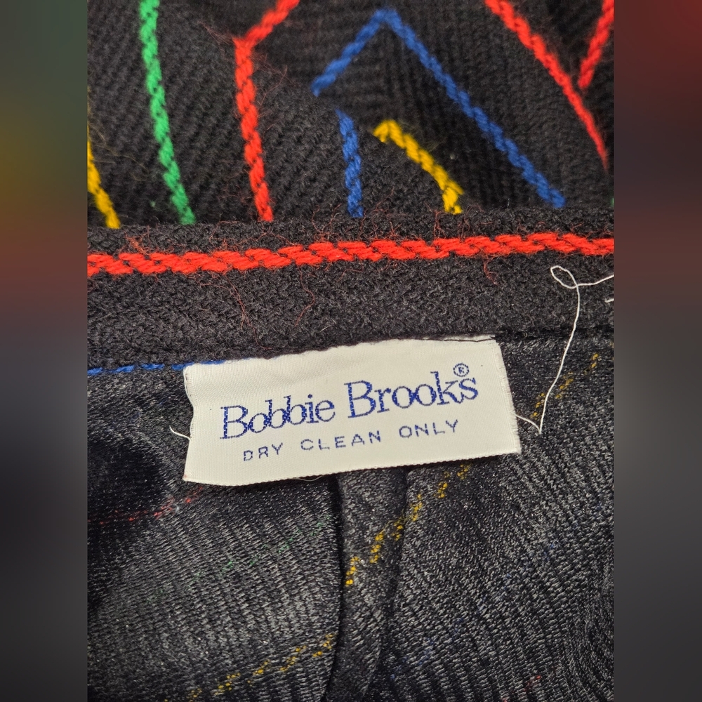 Vintage 70s Rainbow ๐ A-Line Maxi Skirt Bobbie Brooks - Picture 3 of 4